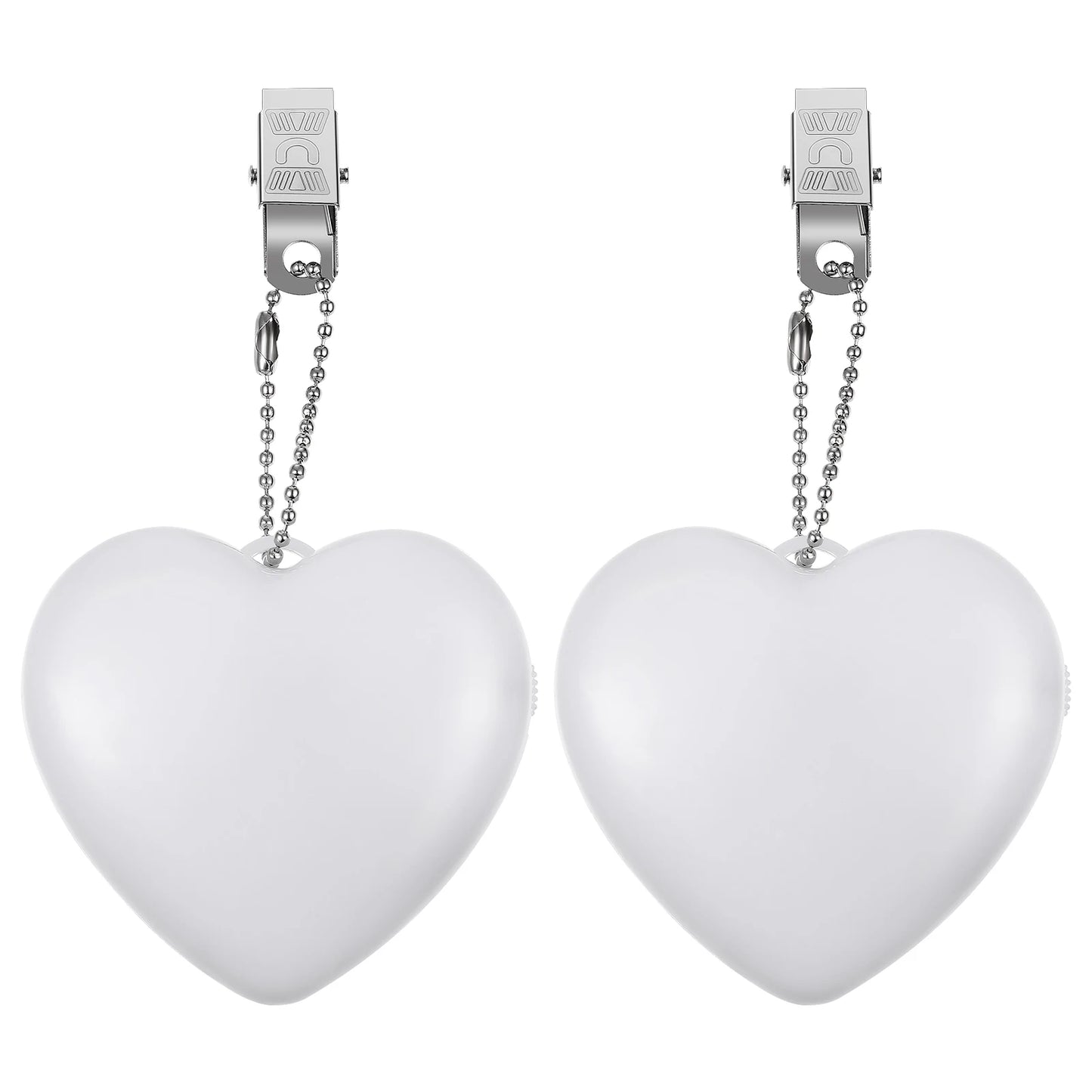 Portable heart-shaped light