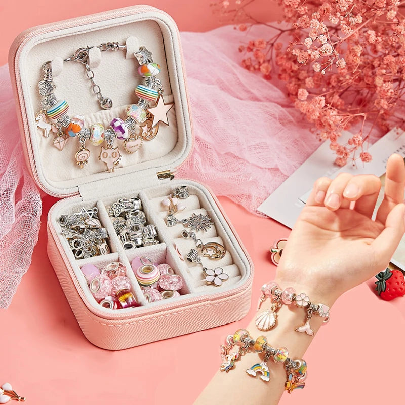 Beaded bracelet maker for kids