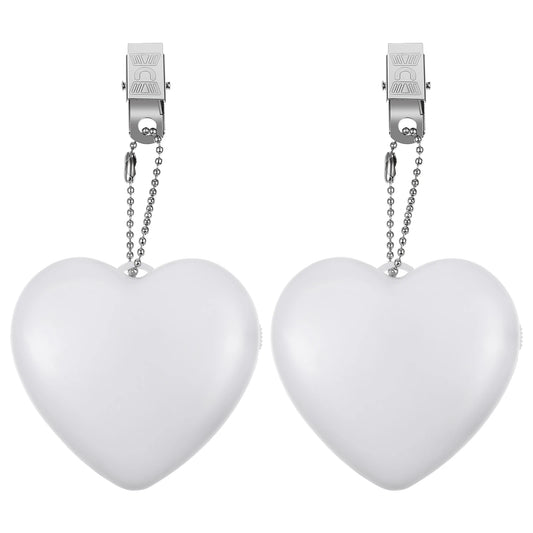 Portable heart-shaped light