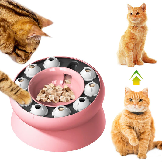 Rotating Cat Food Dispenser Game